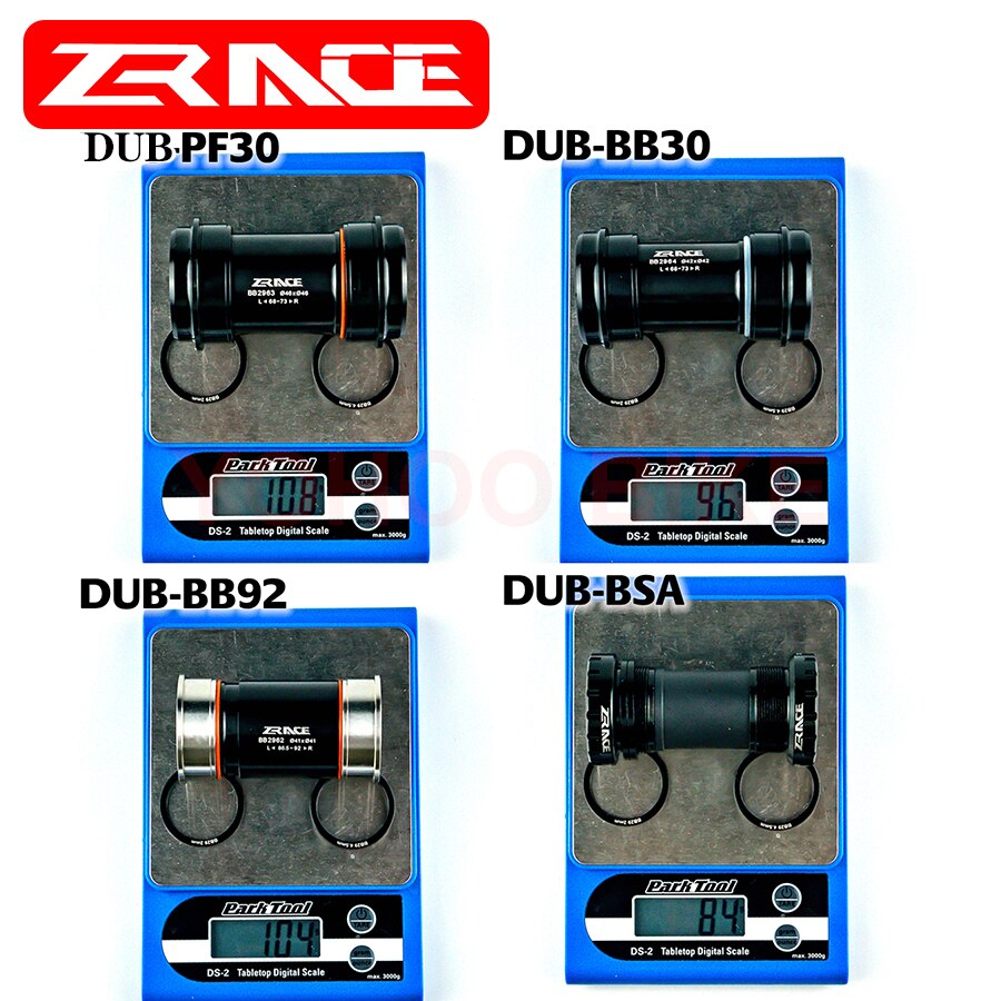 ZRACE-soporte inferior para bicicleta DUB, manivela SRAM MTB/Road, DUB BSA, BB92, PF30, BB30, Compatible con herramientas tradicionales BB29