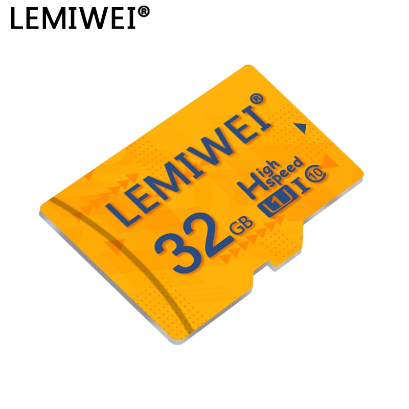 Lemiwei Geheugenkaart 64 Gb 32 Gb U1 UHS-I Micro Sd-kaart Class10 Flash Card Memory Microsd Tf/Sd kaarten Voor Smartphone Tablet Pad
