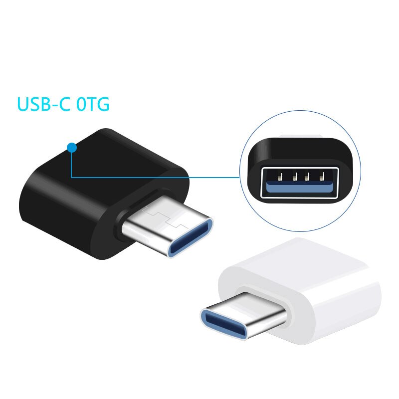 Universal phone adapter & converter mobile OTG connector from Micro USB/USB-C to USB 2.0 for mobile phone using keyboard mouse: USB C OTG