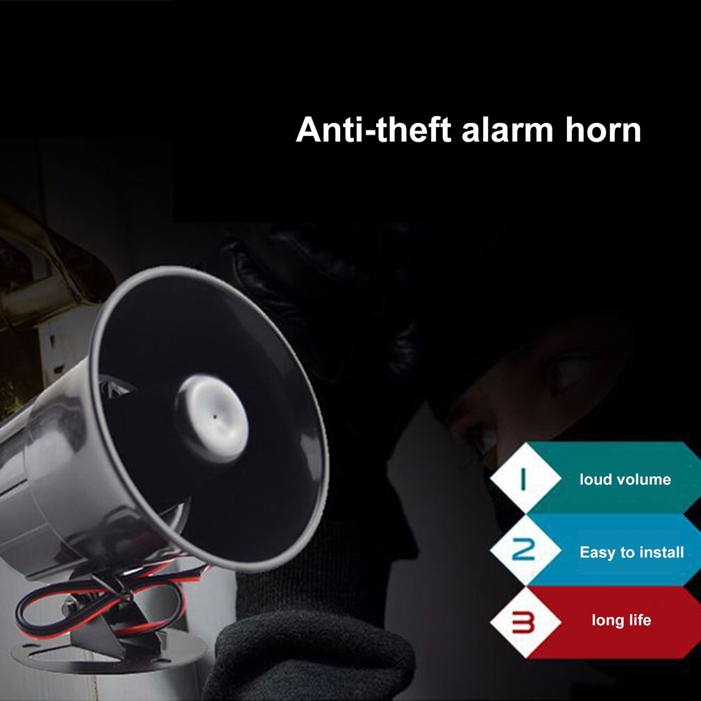 12v 626 alarmsirene hoorn buiten met beugel voor huisbeveiligingssysteem gsm alarmsystemen luide sirene