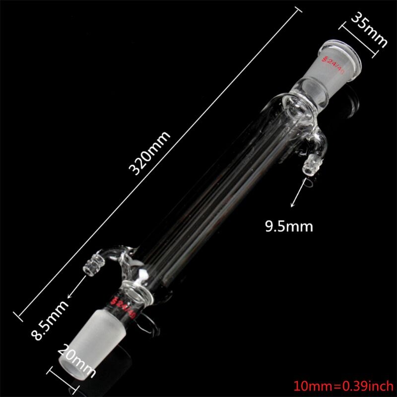 Lxwyq 1000 Ml Glazen Destillatieapparaat – Complete 20-delige Set – Voor Etherische Oliën En Laboratoriumgebruik – Hittebestendig Tot 500°C