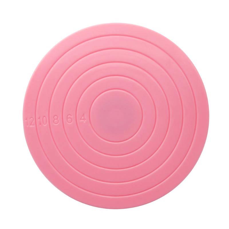Mini bandeja giratoria para Tartas, plataforma giratoria para Tartas, mesa giratoria de rotación redonda, accesorios para hornear, herramienta para hornear pasteles