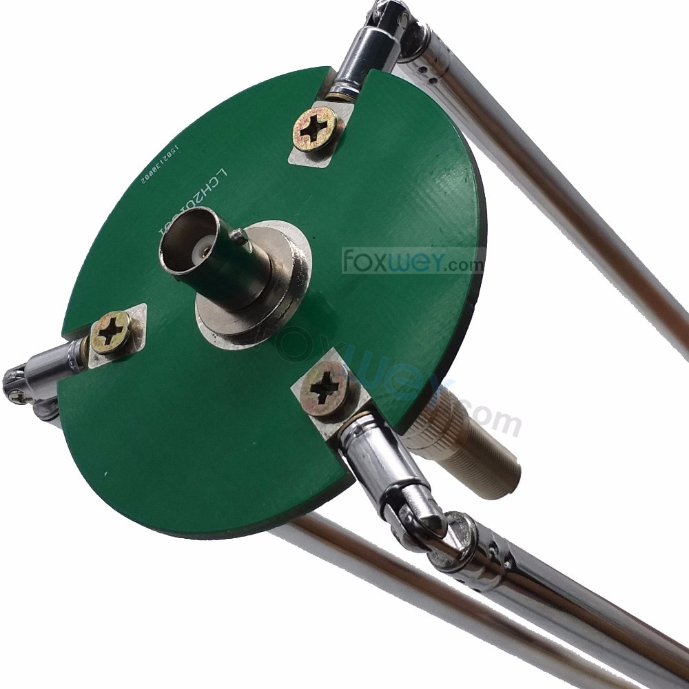 Draagbare comet GP 3 antenne 1/4 "golf FM antenne voor zender & ontvanger met telescopische antenne 68-350 MHz BNC plug FOXWEY