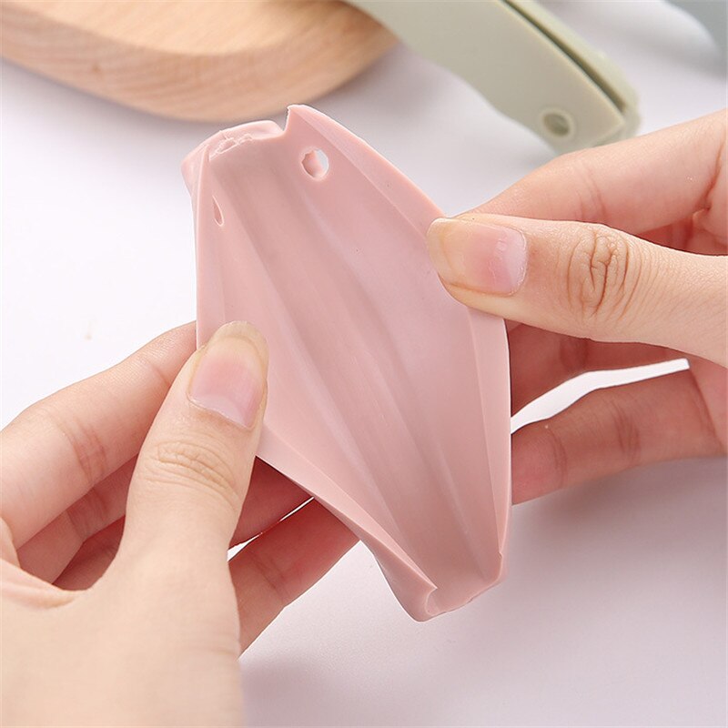 1PC Silicone Shopping Bag Holder Clips Handle Carrier Mention Dish Carry Bags Save Effort Clip Comfortable Carry Handle