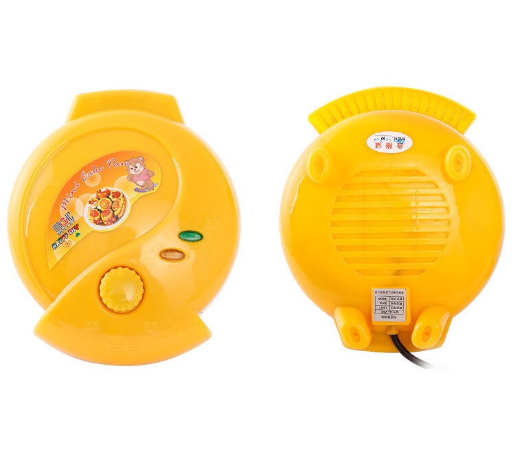 1000W Diy Donut Machine Cake Machine Party Dessert Bakken Pan Elektrische Bakpan Non-stick Dubbelzijdig verwarming 220V Cartoon