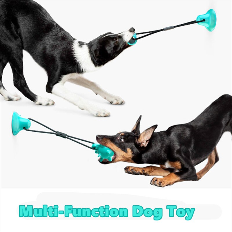 Dog Toys Suction Tug Interactive Ball Toys Puppy Teething Chew Toothbrush Pet Supplies Products for Small large Dogs