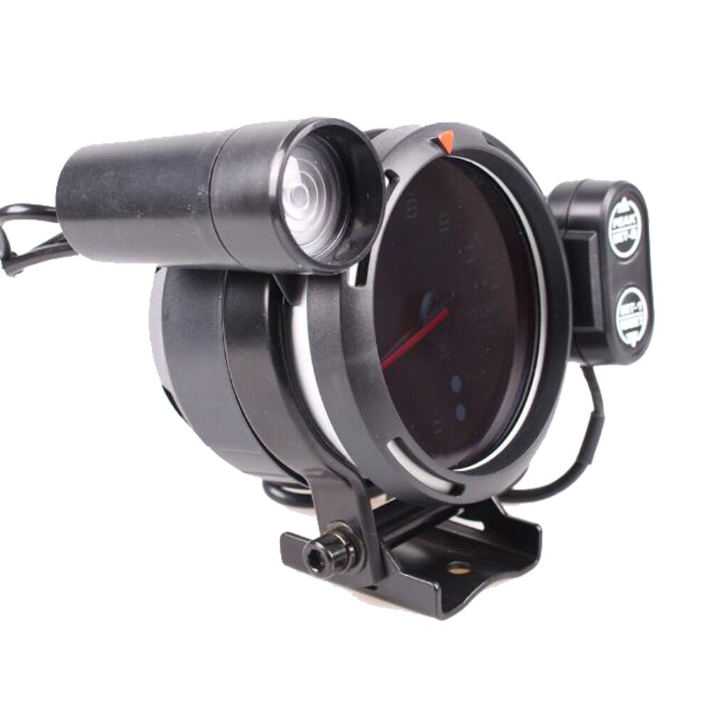 3,75 Zoll 80mm Tachometer Gauge Stepper Motor 0 ~ 11000 RPM Gauge mit Shift Licht fit für Auto Auto benzin Motor