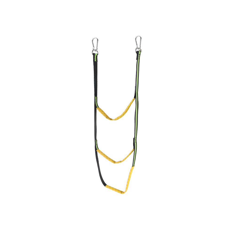 Launching Ladder Boat Folding Ladder Portable Yacht Boat Side Hanging Ladder 3/4/5 Step Boat Rope Ladder Boarding Soft Ladder: WHITE