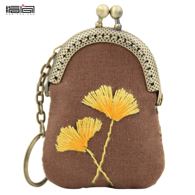Porte-monnaie de broderie Kit de fabrication de – Grandado