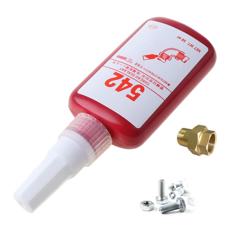 D5QC High Strength 542 Thread Sealant Metal Pipe Thread-locking Solid Seal Glue