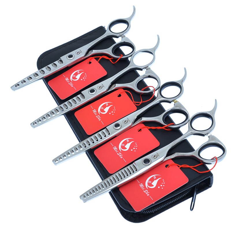 5.75" Pet Scissors for Dog Grooming Japanese Steel Animal Thinning Clippers 35% to 50% Cut Rate Dog Trimmers A0160A
