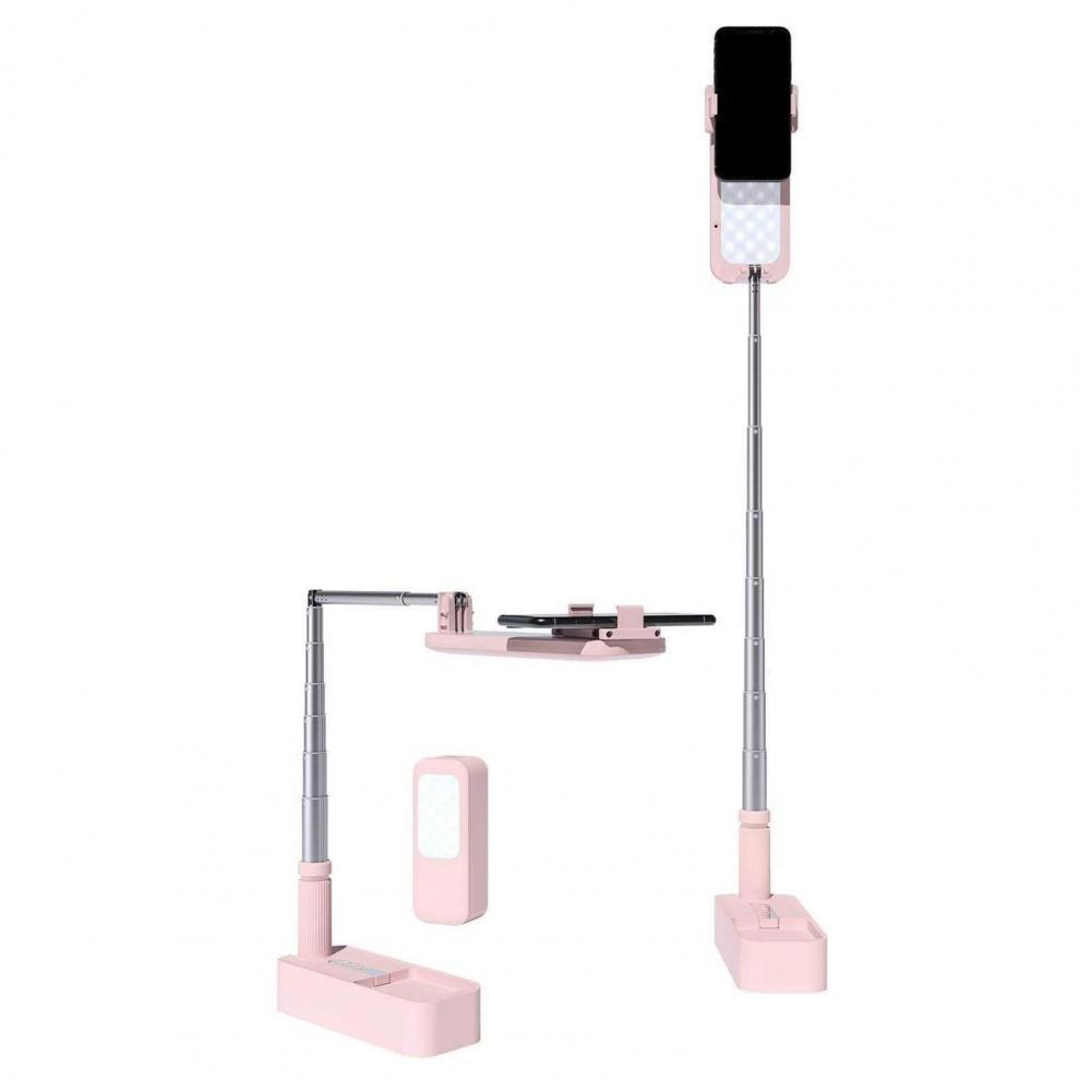 Mobile Phone Holder Practical Wireless Selfie Live Broadcast Stand Stable Easy Installation Phone Support Stand