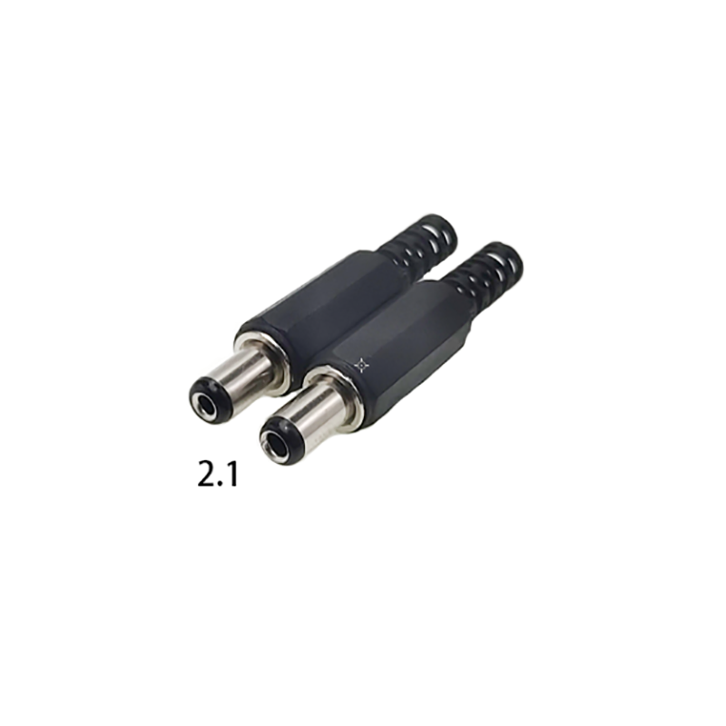 DC002 3,5mm x 1,35mm männlich DC Energie Stecker Jack Adapter stecker kunststoff Adapter 1.35*3,5mm DIY männlichen Adapter Block: 5.5x21 / 10 Stück