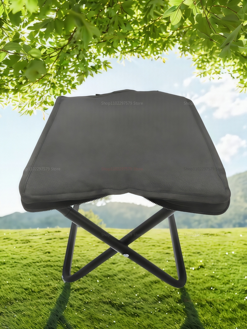 Draagbare multifunctionele outdoor lichtgewicht compacte klapstoel campingstoel reisstoel wandelen picknick viskruk