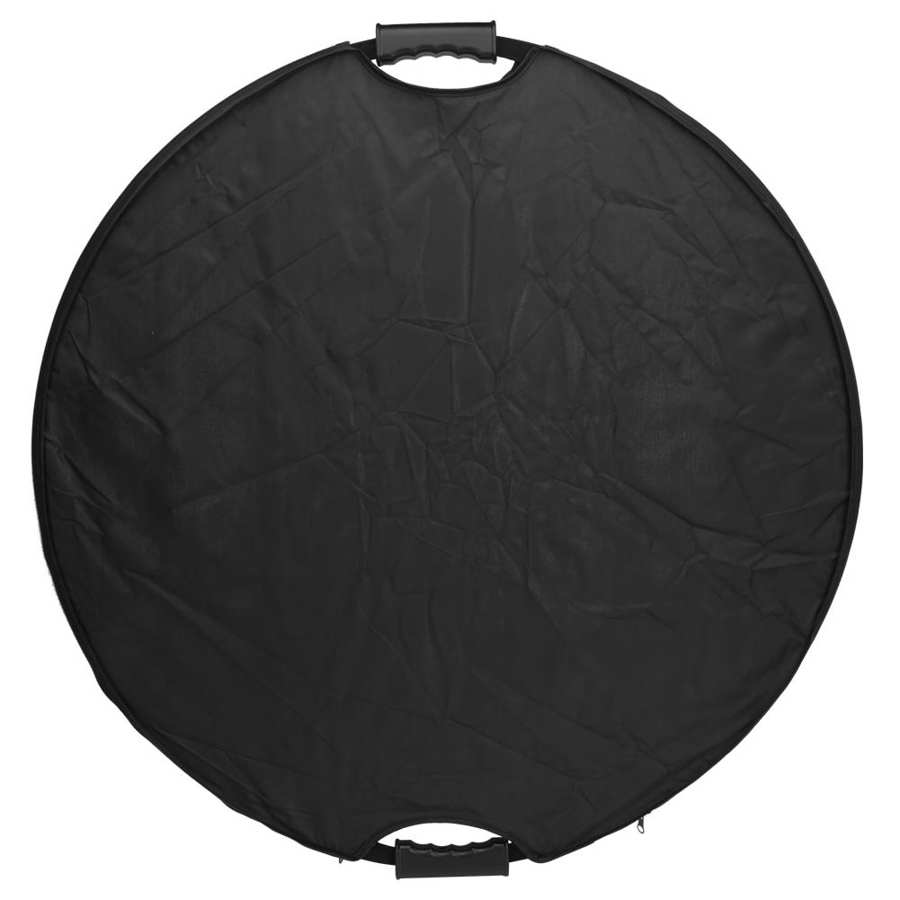 Reflector Panel 5 in 1 Reflective Fabric Double Handle Round Folding Reflector Panel for Fill Light for Indoor and Outdoor
