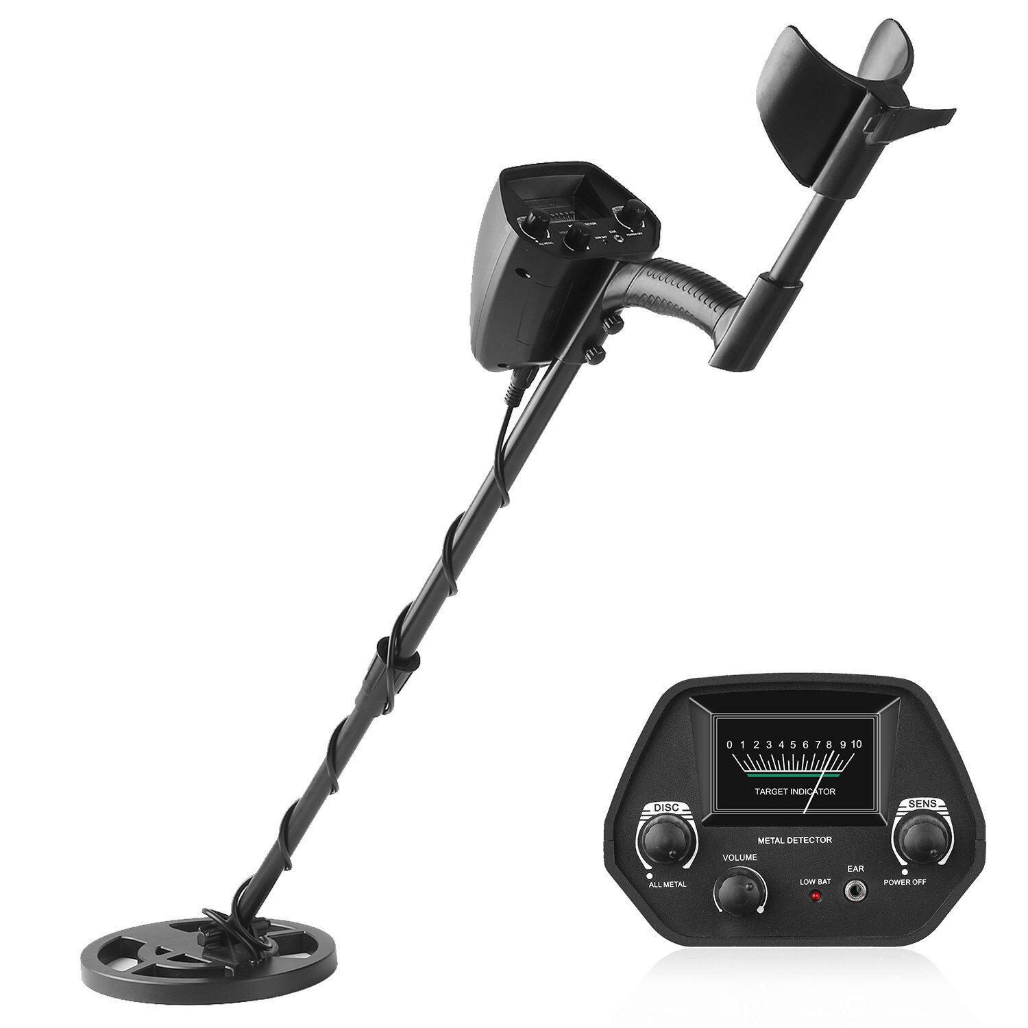 Verkoop MD-5090 GT-5090 Goud Detector GTX5030 Underground Metal Detector Sieraden Schat Gold Digger MD-4030 Voor Kind En Volwassen: GTX5030 Black