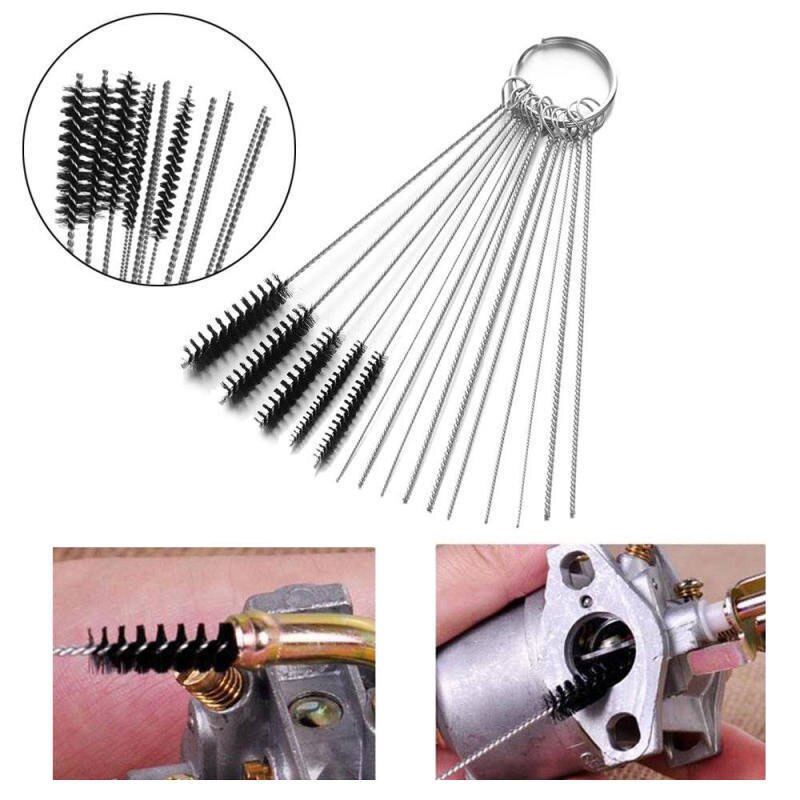 Akozon Carburateur Carbon Dirt Jet Cleaner Tool Kit De Nettoyage De