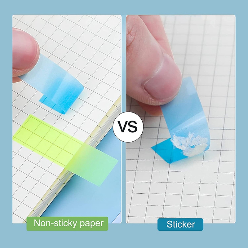 Fluorescerende Translucent Sticky Note Vlaggen, In... – Vicedeal