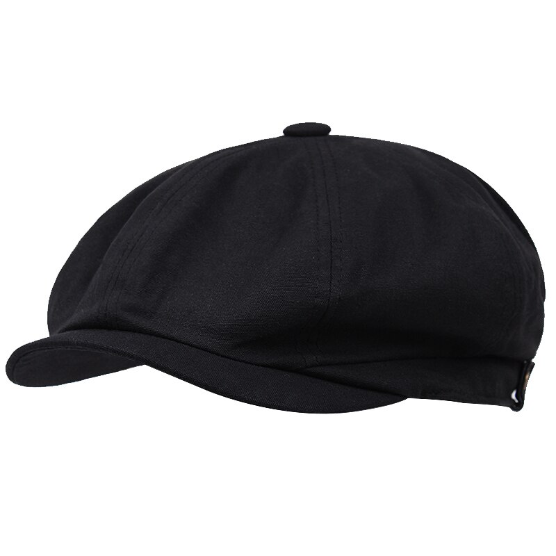 Boina de algodón para hombre y mujer, gorro de retro salvaje, informal, octogonal, pintor, novedad de verano gorras hombre boina hombre sombreros de mujer
