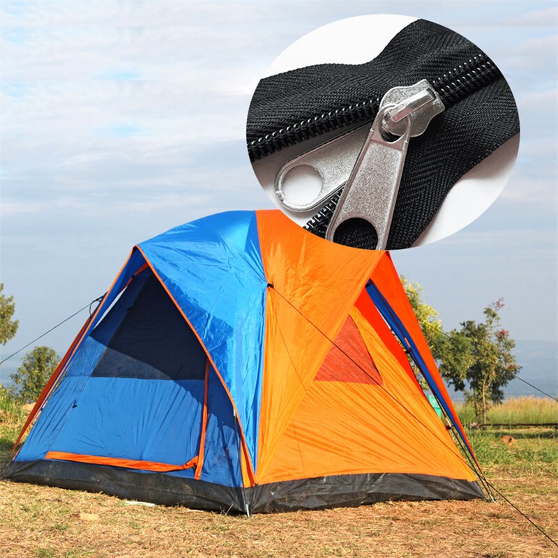 Zipper Repair Kit Replacement Zipper Auxiliary Tool+Installation Tools for Bags Tents Luggage Sleeping Bag Jacket Outdoor