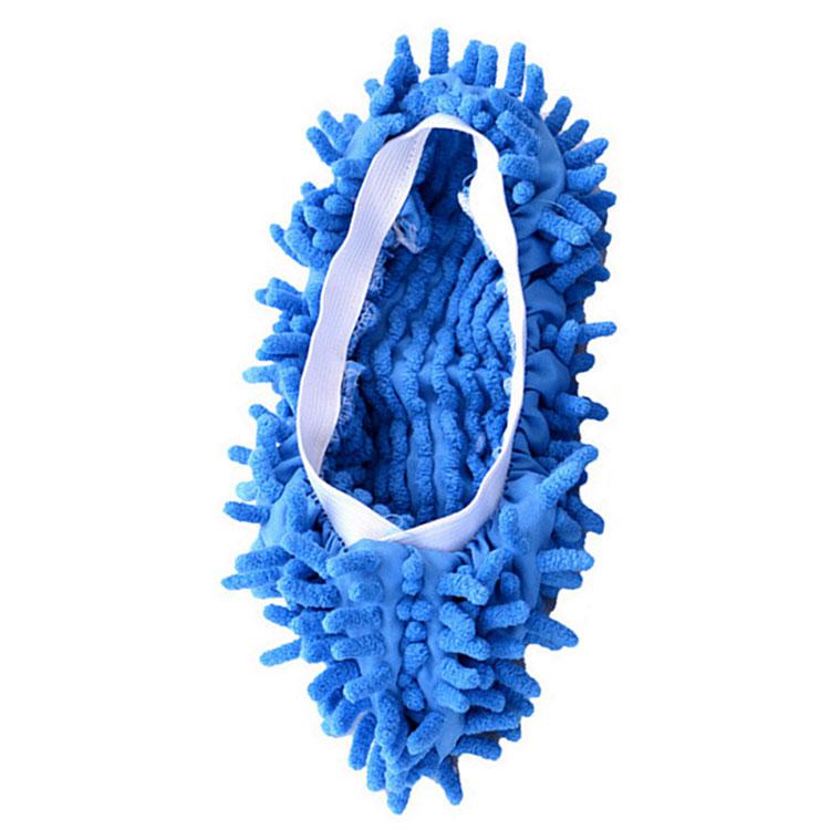 Limpador de assoalho de microfibra, pantufa preguiçosa para limpar sapatos, pano espanador, 1 peça: Default Title