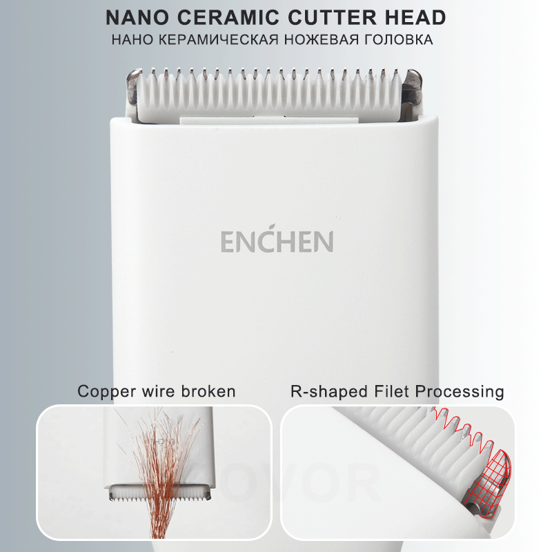 ENCHEN Men's Electric Hair Clippers Hair Trimmer Cordless Home use Hair Clipper Trimmer Corner Razor Machine
