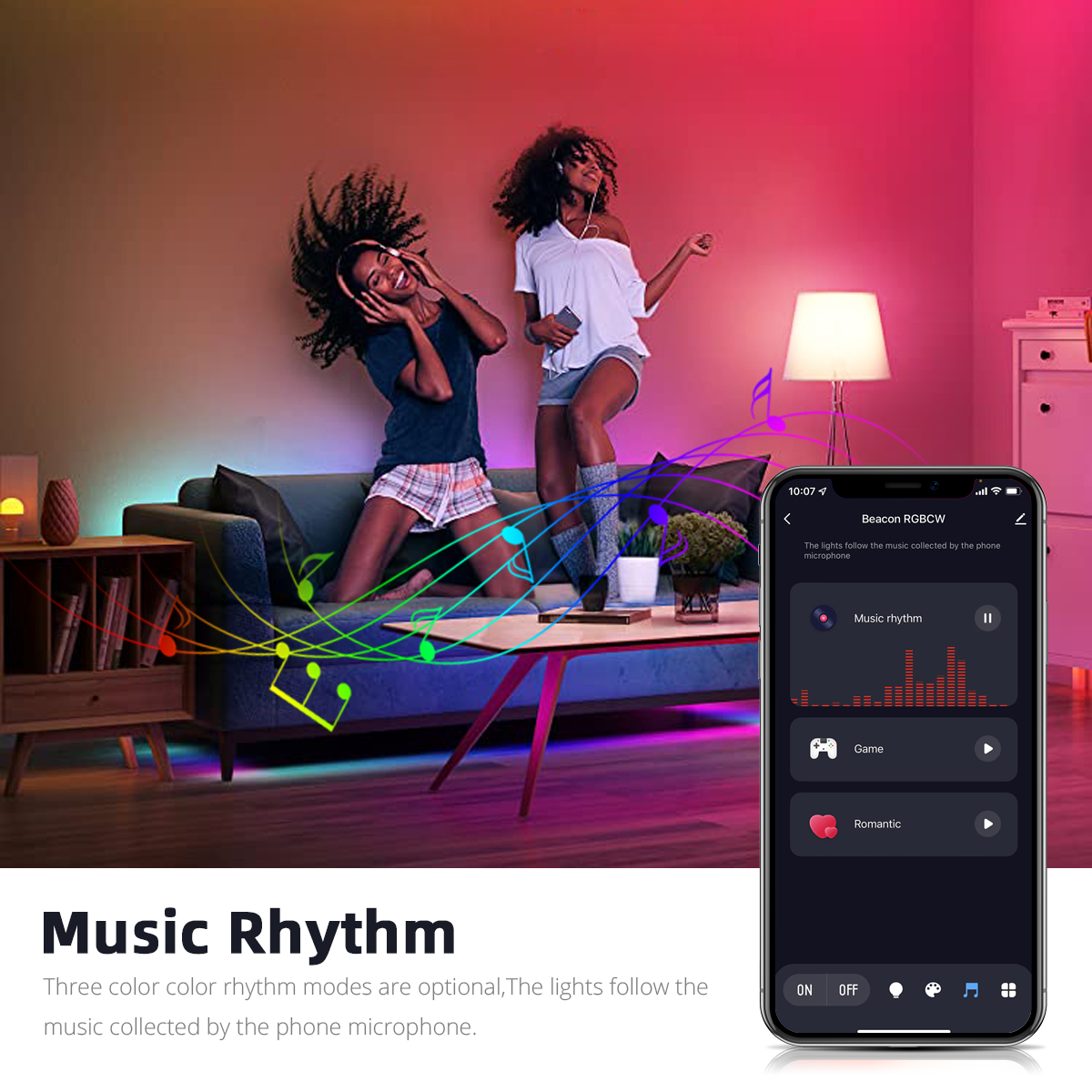 TUYA/Homekit Smart LED Lamp RGBW/RGBWW WIFI Dimmable Discolour Light Bulb E27 Siri Voice APP Control Alexa Google Smart Home