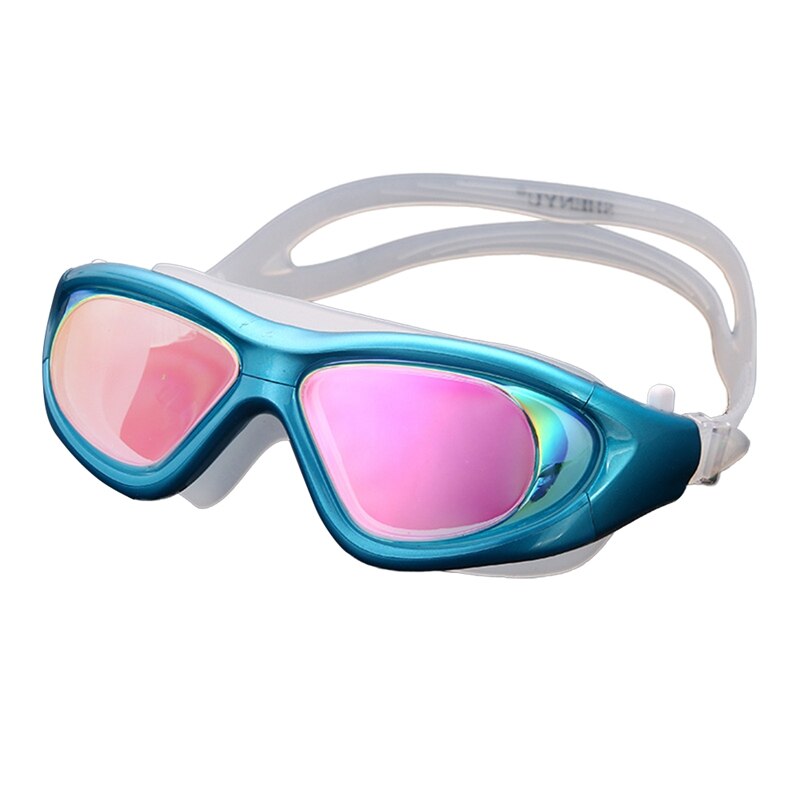 Lunettes de natation Anti-buée pour piscine, étanches, réglables, avec pince à nez