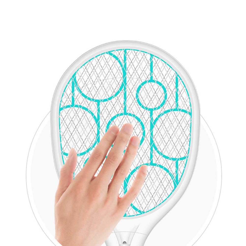 1 stk sommer trådløs batteri strøm elektrisk flue mygg smekker bug zapper racket insekter killer hjem bug zappere