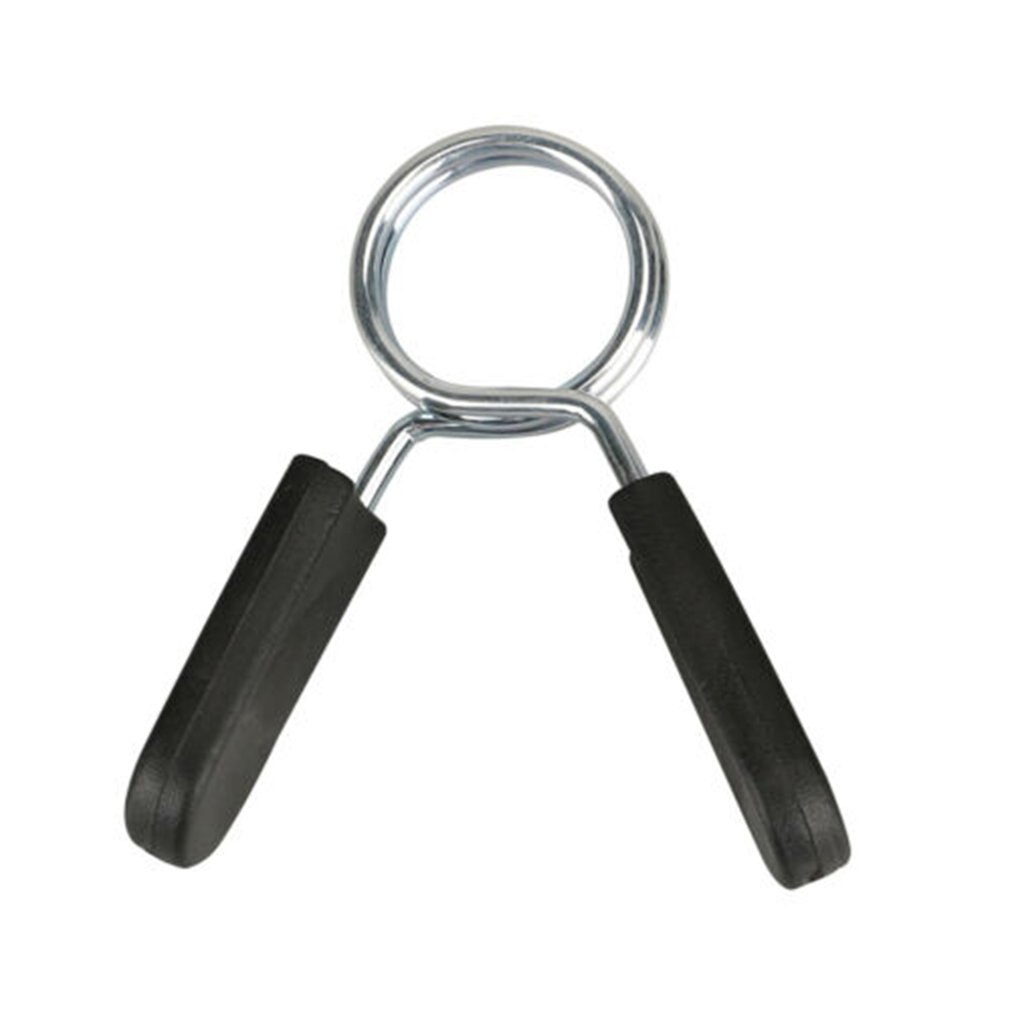 2Pcs 25Mm Barbell Fitness Sluiting Gewicht Barbell Halter Lock Clip Voorjaar Met Handvat Fitness Apparatuur Accessoires