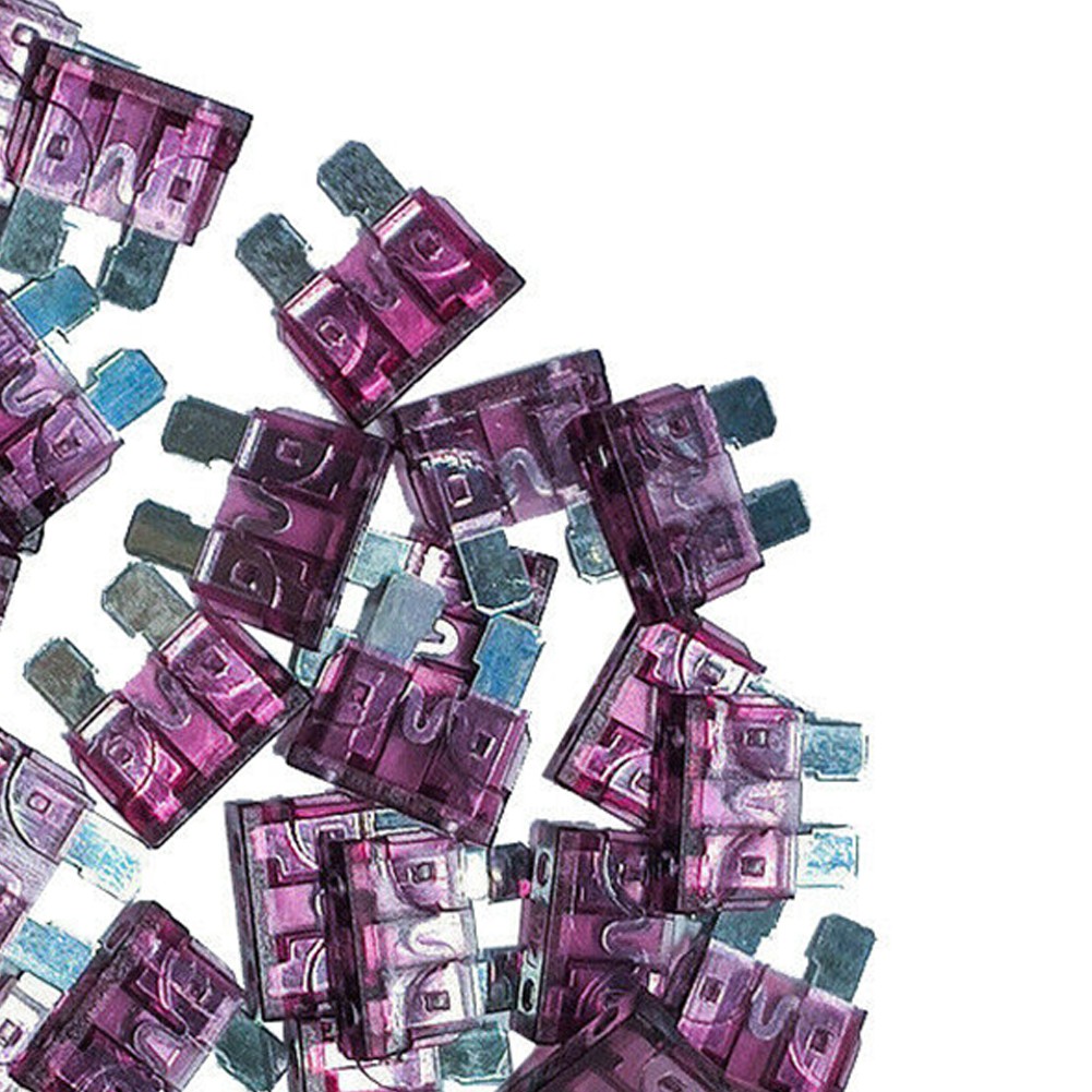 30PCS Mini ATC Blade Car Fuse 40A For Auto Car Truck SUV Audio Car Styling Auto Safety Blade Fuses Accessories