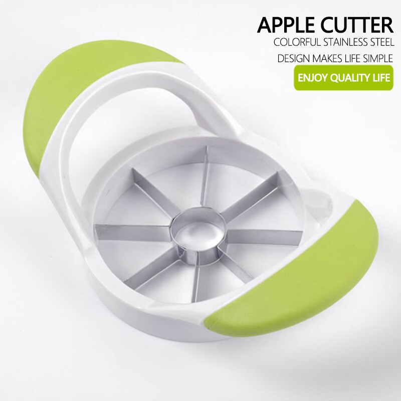Apple Slicer Upgraded Version 8-Blade Large Apple Corer, Stainless Steel Ultra-Sharp Apple Cutter for Fruit platter tool