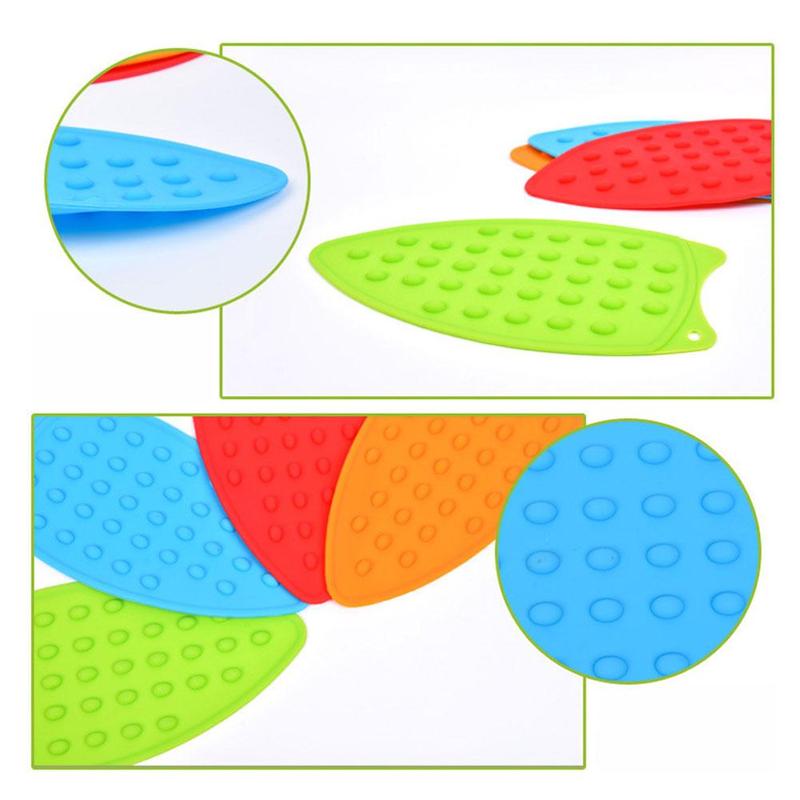 Siliconen 1Pc Flexibele Strijken Deken Hittebestendige Gestippelde Rest Strijken Pad Board Bubbling Pads Draagbare Ijzer