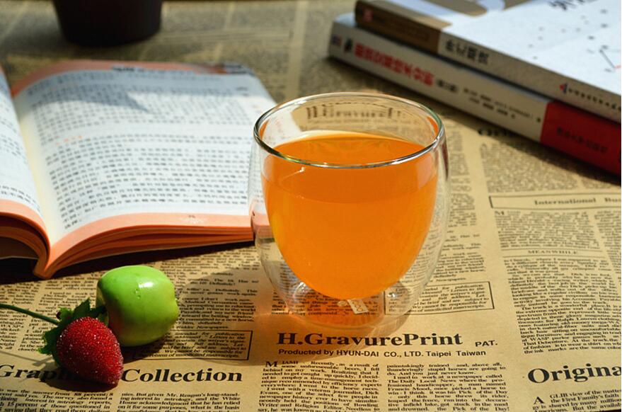 8.5-Ounce Double-Wall Thermo Tumber Glass, Set of 2