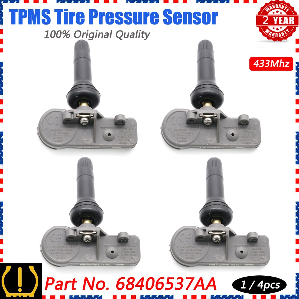 Xuan Tpms Bandenspanning Monitor Sensor 68406537AA Voor Chrysler 300 Dodge Charger Challenger Durango Jeep Grand Cherokee Wrangler