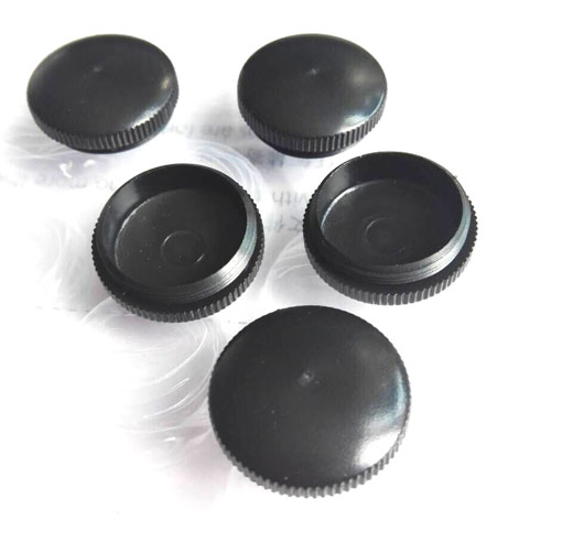 4pcs Plastic Objective lens cap Dust-proof cap for biomicroscopic objective converter microscope Standard screw Objective caps