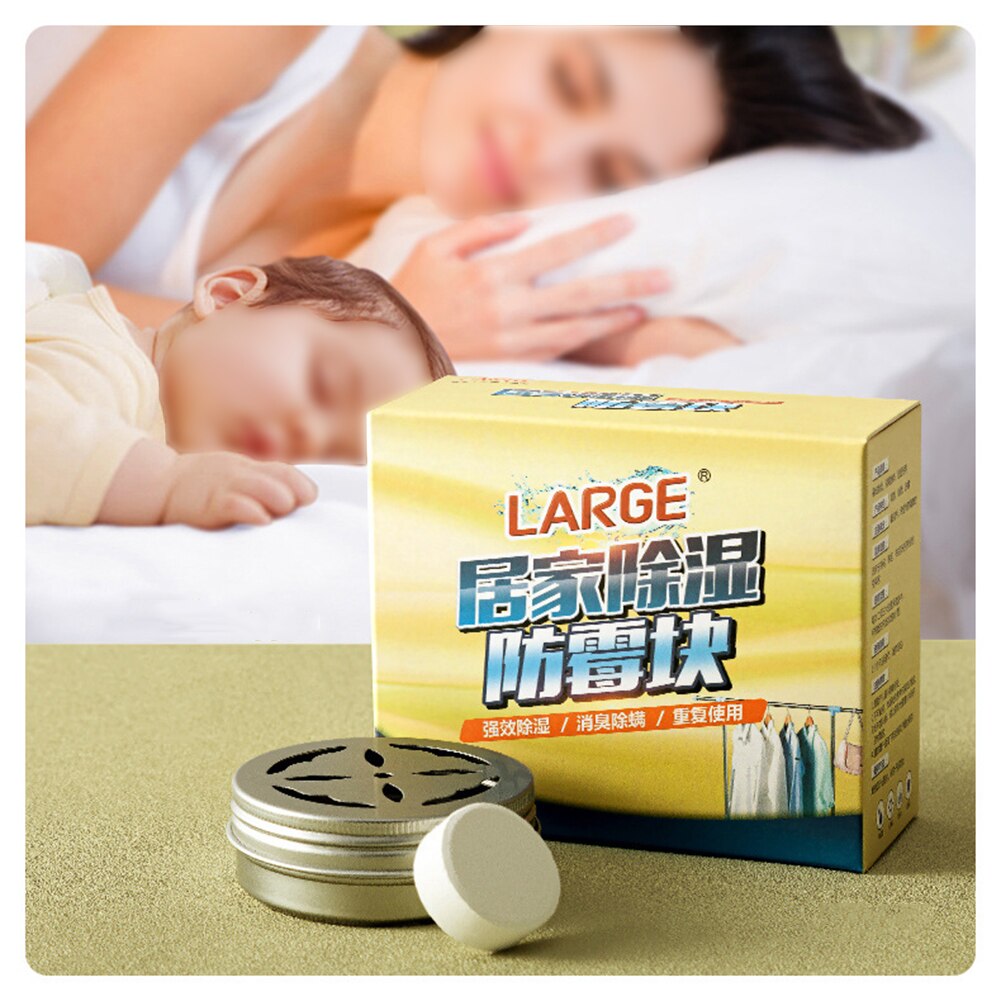 Anti-Mijt Ontvochtiger Tabletten 15 G/stk Voor Kamer Kasten Kleine Ruimtes