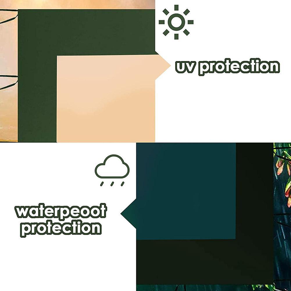 Portable outdoor tent, oxford cloth sidewall, rainproof, waterproof tent, garden shade shelter, tent cloth