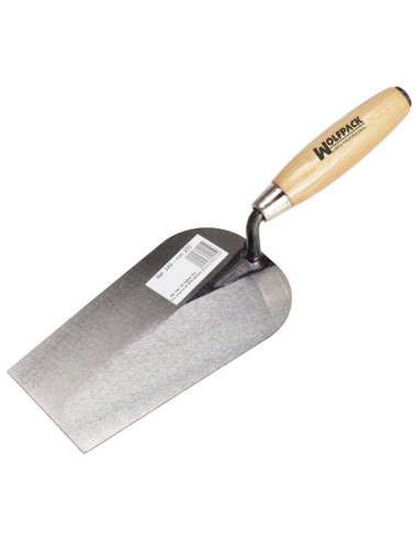 Paleta Wolfpack Plus Mango De Goma 180mm - Profesional, Flexible, Ideal Para Albañilería Y Construcción