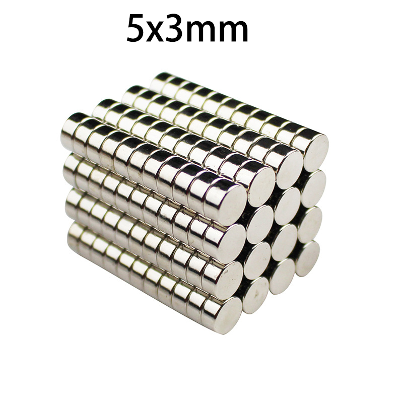 10/50pcs "5mm x 3mm Round Magnets - Strong Small Disc Magnets for DIY, Crafts, Jewelry Making: light green