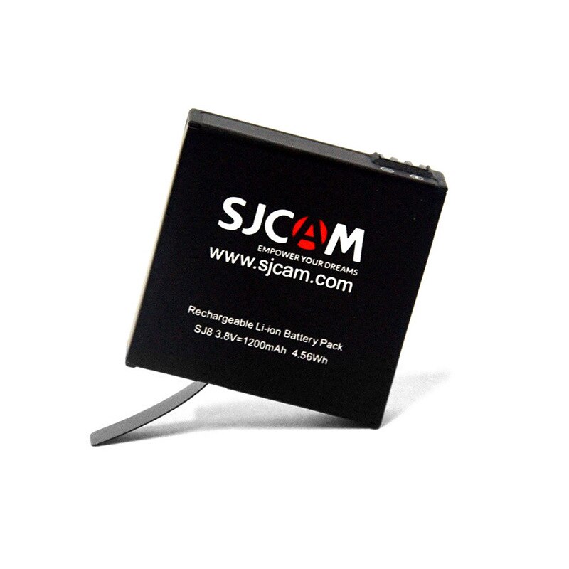 Original SJCAM SJ8 Battery 1200mAh Rechargeable Li-ion Battery for SJ8 Pro/SJ8 Plus/SJ8 Air Actioin Camera