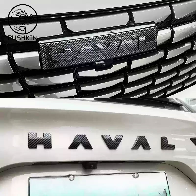 För haval  h6 4th h6 tillbehör för att förbättra utseendet på bilar med logotyper på framsidan: Silver-