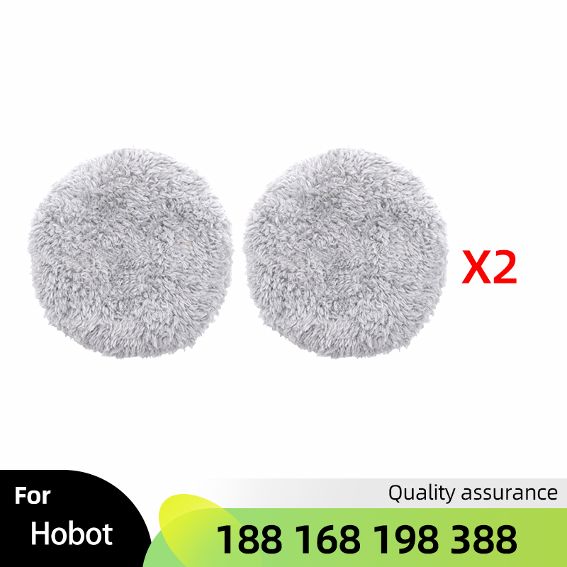 Toallitas limpiadoras de ventanas para hobot, paño de limpieza PhoReal para limpieza de ventanas, robot, mopa, accesorios de trapo, 188, 168, 198, 388: Amarillo claro