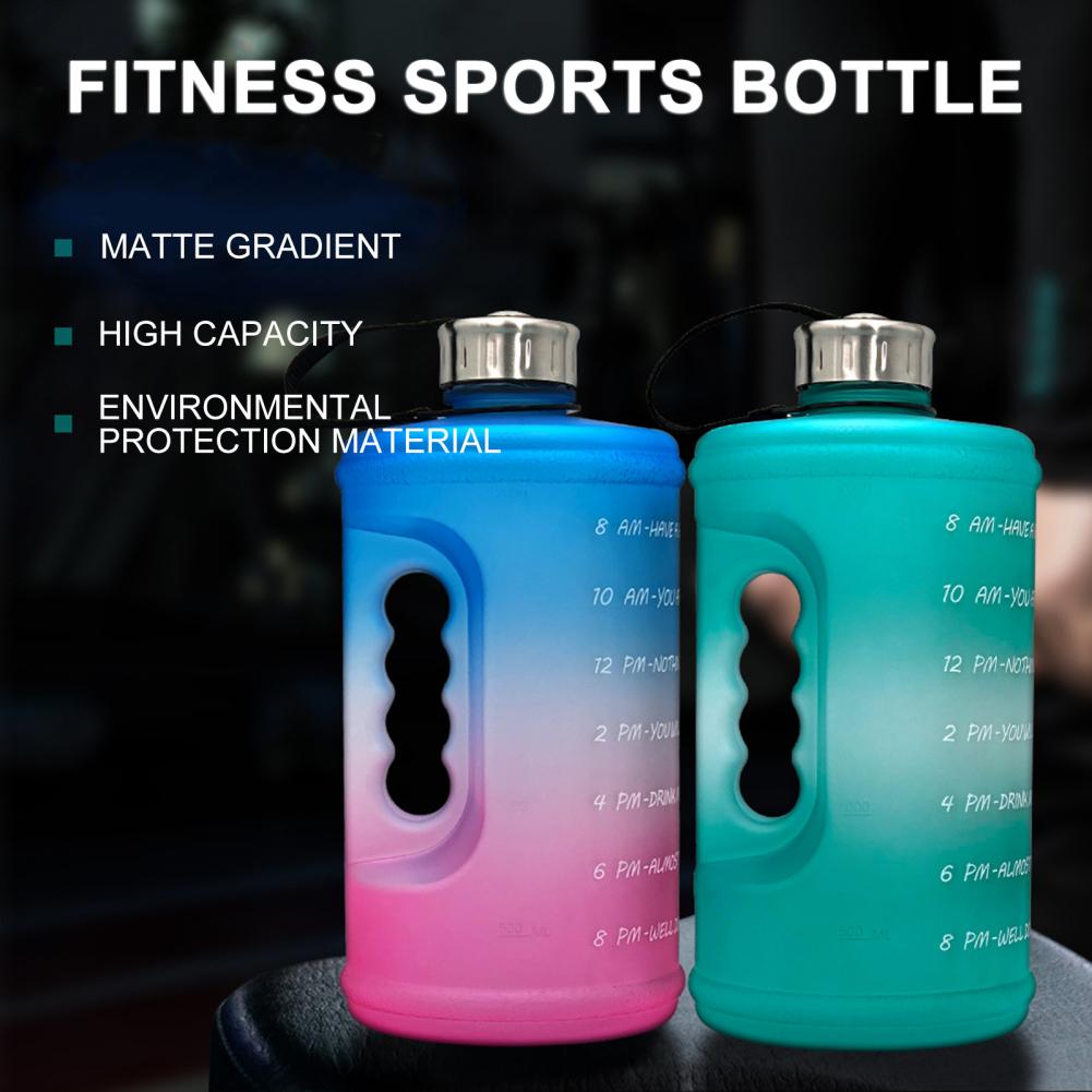 2.2L Good Sports Mug BPA Free Non-slip PET Sports Bottle with Scale Mark
