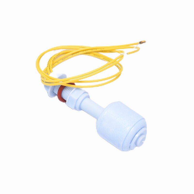 1pc Liquid Water Level Sensor White PP Horizontal Float Switch easy to use level control device