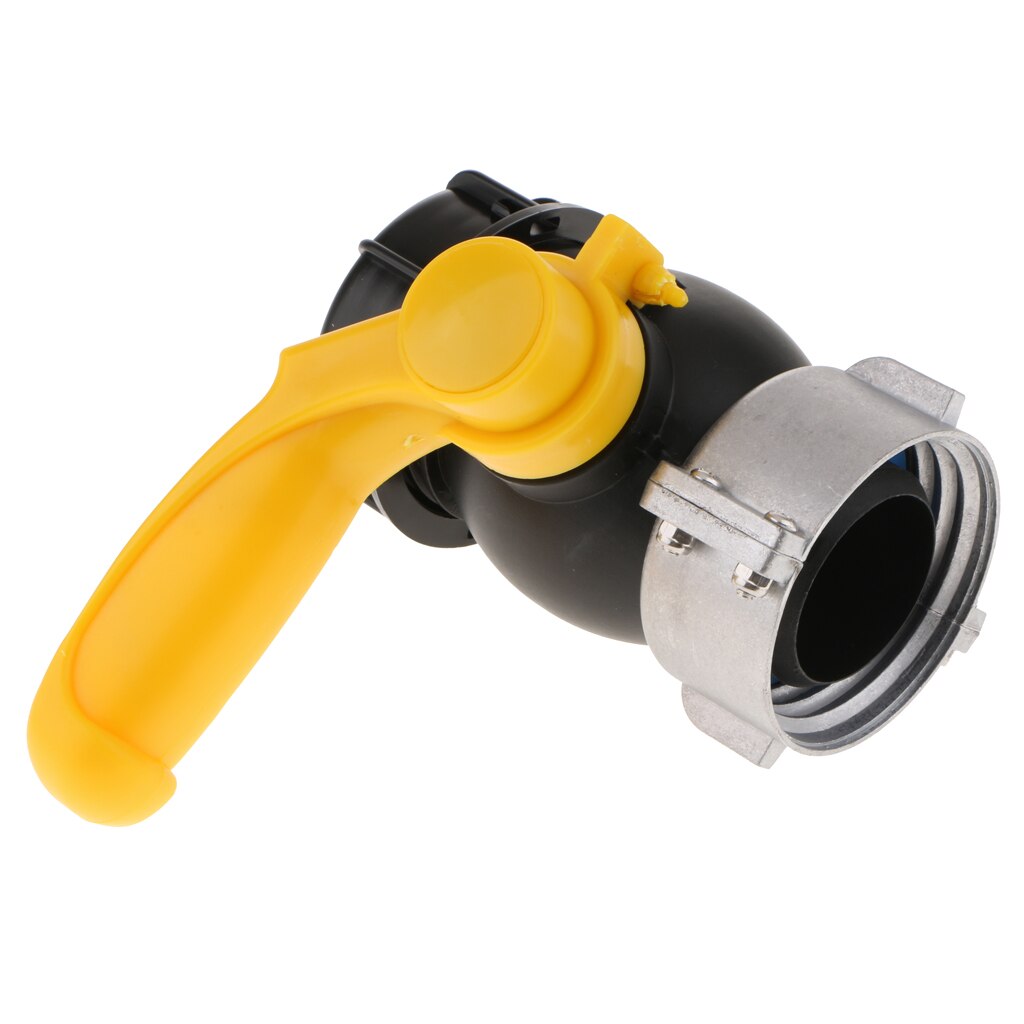 1000L IBC Tote Valve Adapter Connector IBC Tank Container Fitting Hose, (62mm to 55mm) Thread