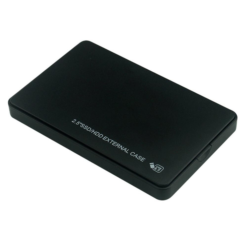 2.5 hdd kotelo usb 3.0 ulkoinen kiintolevy kotelo nopea 2tb ssd hdd kotelo kovalevy telakointiasema windows mac os: Musta usb 3.0