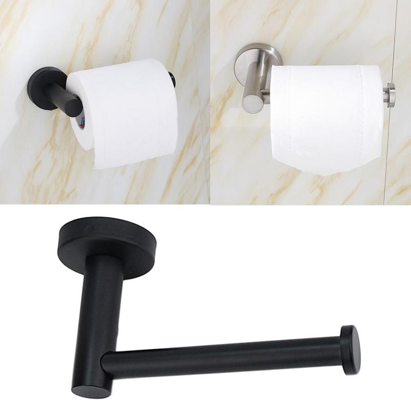 Portarrollos de papel higiénico de baño ventosa al vacío J16 montaje de pared de acero inoxidable 19 L8I4