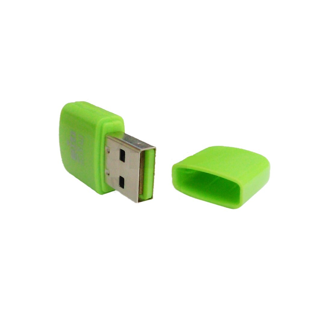 Micro SD card reader adapter from 3 pieces to USB microSD to USB. Supports cards up to 128 Gb, from Spain
