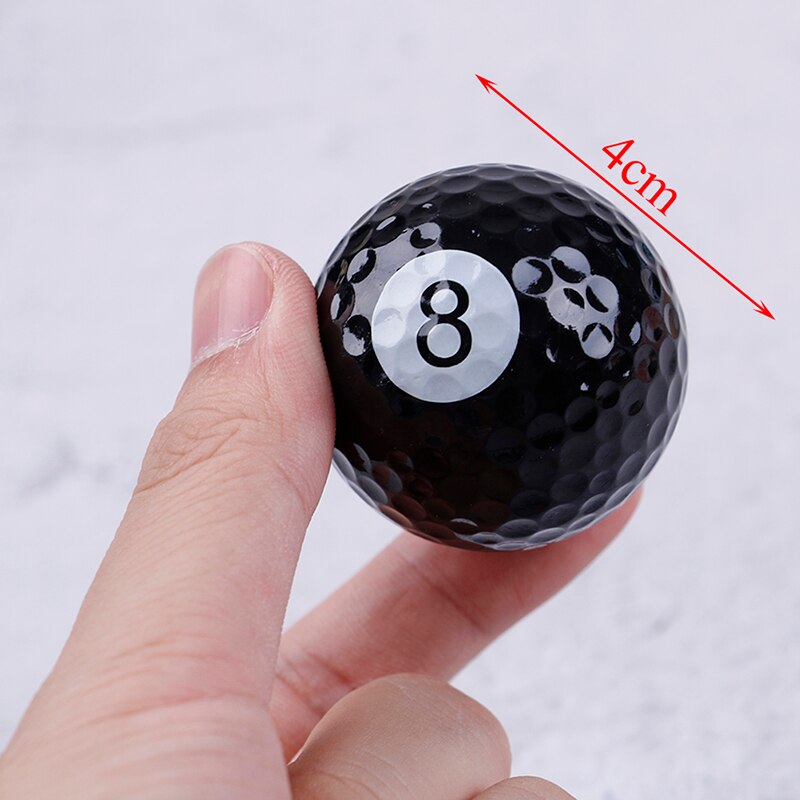 6Pcs Golf Equipment football basketball table Tennis Baseball Golf Balls Novel Double Ball Two Piece Ball